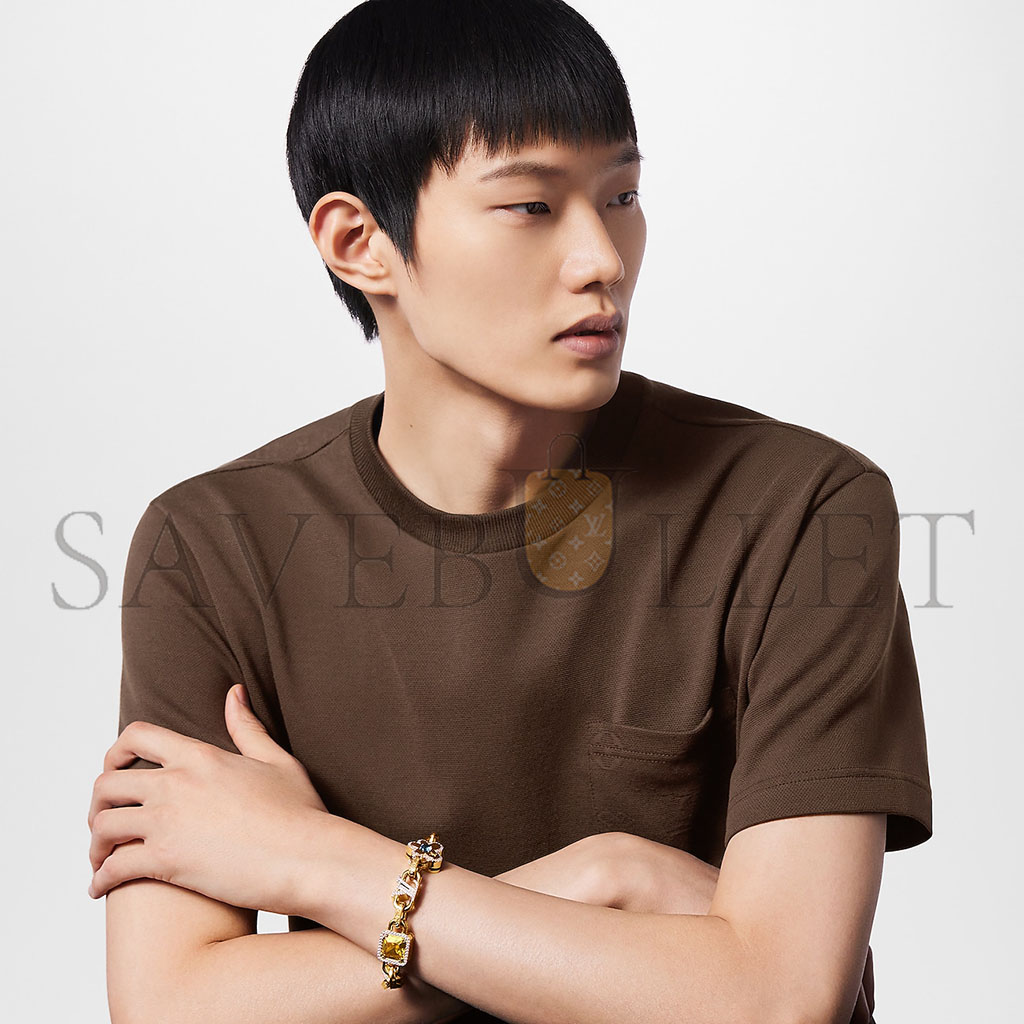 l**is V*t*n paradise stone bracelet m1594m